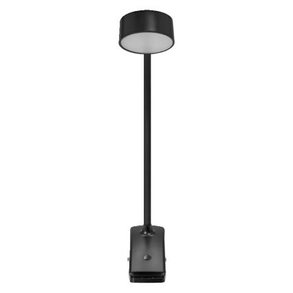 Osram - dimbar LED-skrivbordslampa med klämma OFFICE LINE LED/4,8W/230V 3000/4000/6500K svart