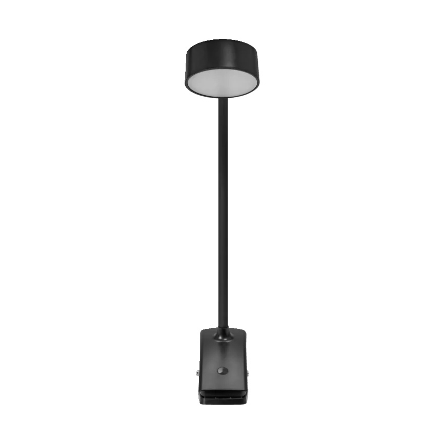 Osram - dimbar LED-skrivbordslampa med klämma OFFICE LINE LED/4,8W/230V 3000/4000/6500K svart