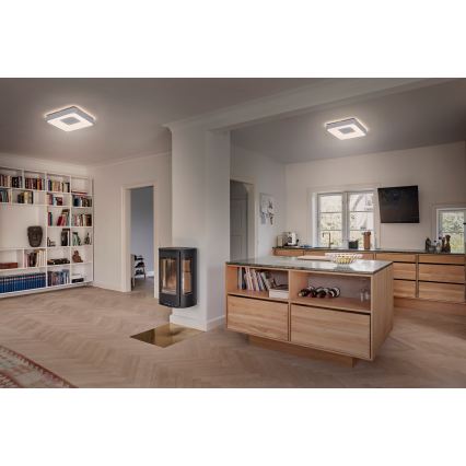 Osram - Dimmbar LED-takarmatur ORBIS PIANA LED/24W/230V 38x38 cm vit