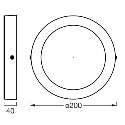 Osram - LED-dimmbar takdownlight SMART+ LED/12W/230V Ø20 cm 3000–6500K Wi‑Fi