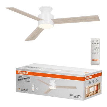 Osram - Dimmbar LED-takfläkt BLADE LED/18W/230V 3000/4000/6000K + fjärrkontroll