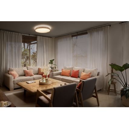Osram - LED dimbar takarmatur ORBIS ALISON LED/36W/230V Ø 50 cm beige