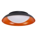Osram - Dimmbar LED-taklampa ORBIS PLATE LED/19W/230V Ø 31 cm orange/svart