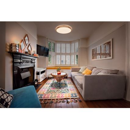 Osram - Dimmbar LED-taklampa ORBIS WOODBURRY LED/36W/230V Ø 50 cm