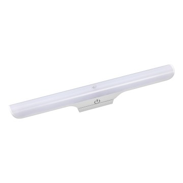 Osram - Dimmbar LED-underskåpsarmatur med rörelse- och skymningssensor LINEAR LED/5W/3,7V 2200 mAh 3000K 35 cm vit