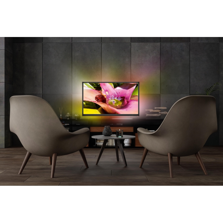 Osram - LED RGB dimmbar remsa för TV FLEX AUDIO 2 m LED/3,6 W/5 V + fjärrkontroll