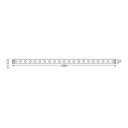 Osram - LED RGB dimmbar remsa för TV FLEX AUDIO 2 m LED/3,6 W/5 V + fjärrkontroll