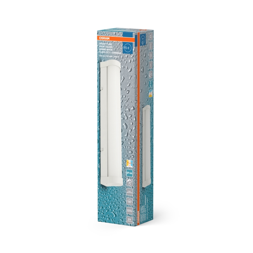 Osram - Dimmbar LED-spegelbelysning ORBIS TUBE LED/9W/230V 40 cm IP44 vit
