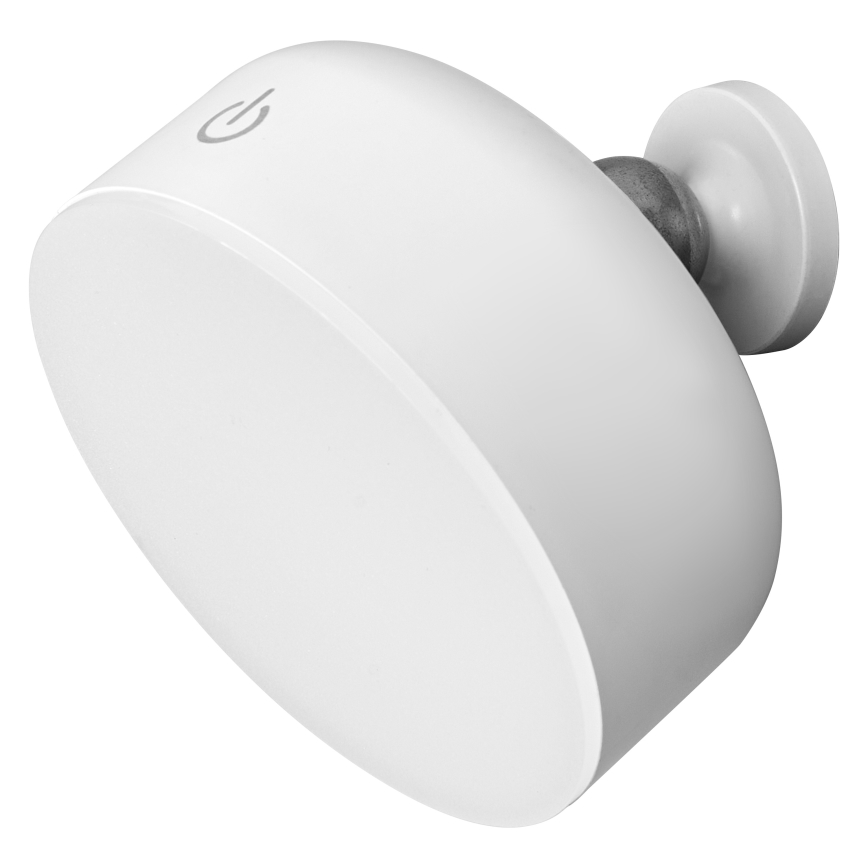 Osram - Dimmbar uppladdningsbar bordslampa 3-i-1 DECOR HELPER LED/1,8W/5V vit
