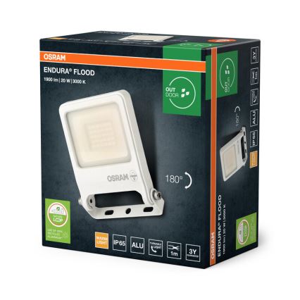 Osram - ENDURA LED-reflektor 20 W, 230 V, 3000 K, IP65