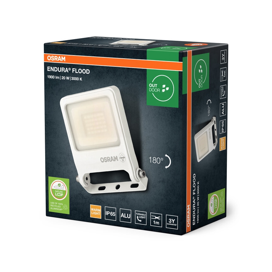 Osram - ENDURA LED-reflektor 20 W, 230 V, 3000 K, IP65