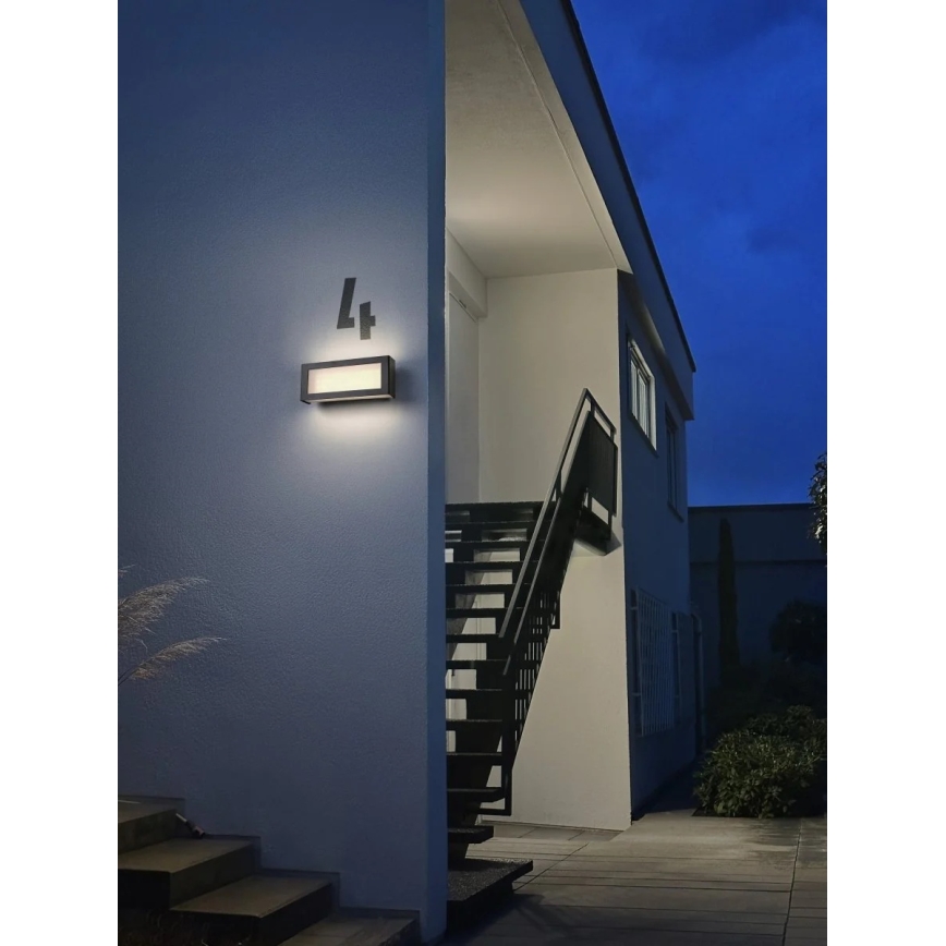 Osram - ENDURA STYLE LED utomhusväggarmatur 10W/230V IP54 antracit