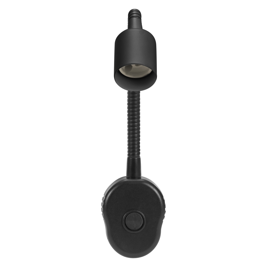 Osram - Flexibel vägglampa PLUG TUBE FLEX 1xGU10/5W/230V svart