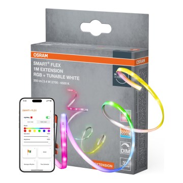 Osram - Förlängningssats för dimbar LED-remsa RGB+TW SMART+ FLEX 1m LED/3,4W/24V 2700-6500K Wi-Fi