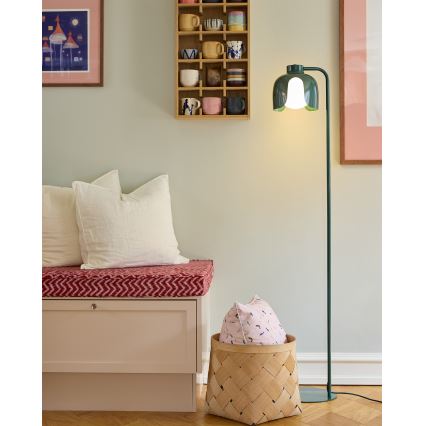 Osram - Golvlampa DECOR COROLLE 1xE27/15W/230V grön