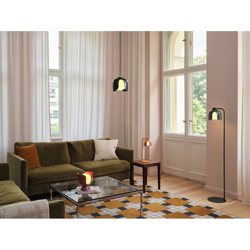 Osram - Golvlampa DECOR COROLLE 1xE27/15W/230V grön