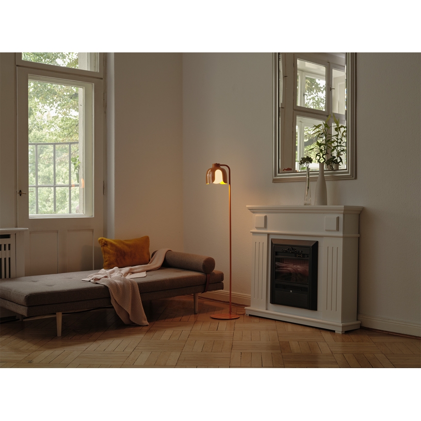 Osram - Golvlampa DECOR COROLLE 1xE27/15W/230V orange