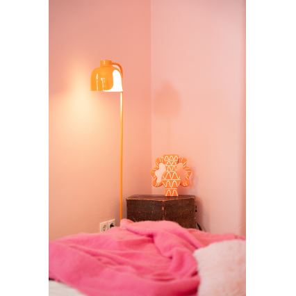 Osram - Golvlampa DECOR COROLLE 1xE27/15W/230V orange