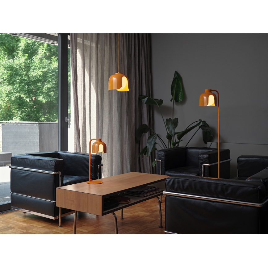 Osram - Golvlampa DECOR COROLLE 1xE27/15W/230V orange