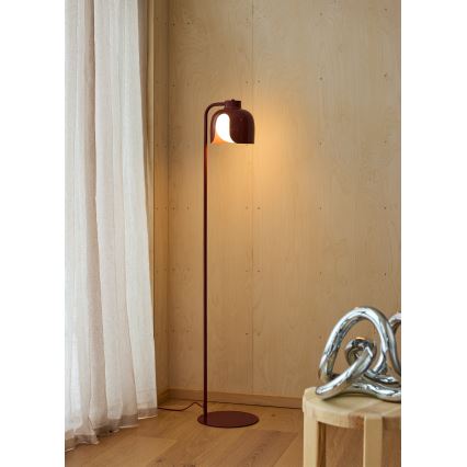 Osram - Golvlampa DECOR COROLLE 1xE27/15W/230V röd