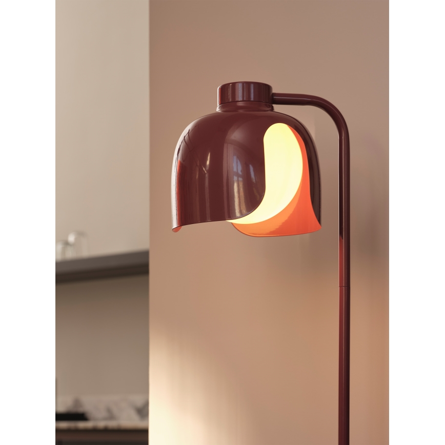 Osram - Golvlampa DECOR COROLLE 1xE27/15W/230V röd