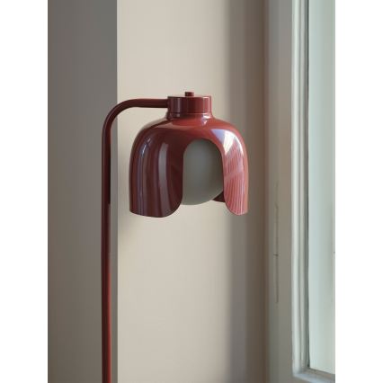 Osram - Golvlampa DECOR COROLLE 1xE27/15W/230V röd