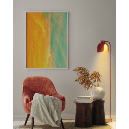 Osram - Golvlampa DECOR COROLLE 1xE27/15W/230V röd