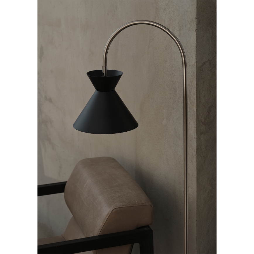 Osram - Golvlampa DECOR WAIST 1xE27/40W/230V svart