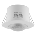 Osram - infälld rörelsesensor 360° FLUSH 230V vit