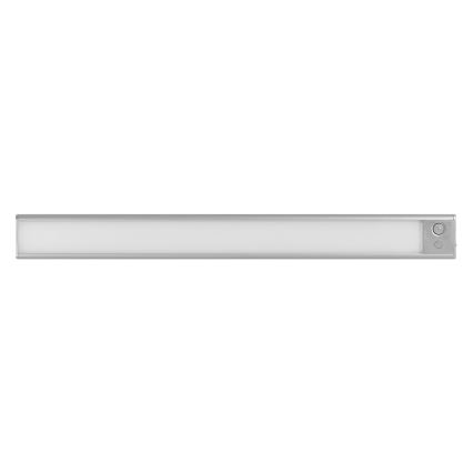 Osram - LED-underskåpsarmatur med rörelse- och skymningssensor LINEAR LED/3,2W/3,7V 500 mAh 3000/4000/6500K 40 cm grå