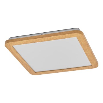 Osram - LED badrumsarmatur ORBIS DISC LED/22W/230V 3000/4000K 30x30 cm IP44 brun