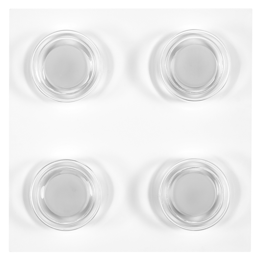 Osram - LED badrumstaklampa ORBIS FLAME 4xLED/5,5W/230V 3000/4000K IP44 vit