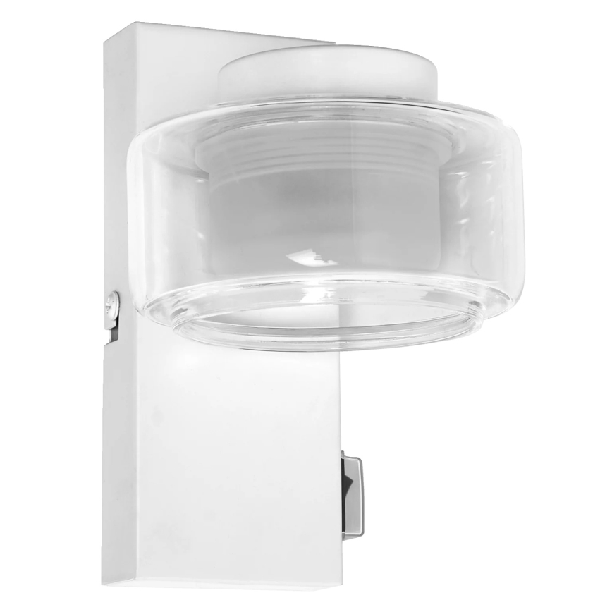 Osram - LED vägglampa för badrum ORBIS FLAME LED/5,5W/230V 3000/4000K IP44 vit