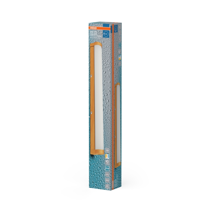 Osram - Dimbart LED-belysning för badrumsspeglar ORBIS TUBE LED/12W/230V 3000/4000K 60 cm IP44 brun