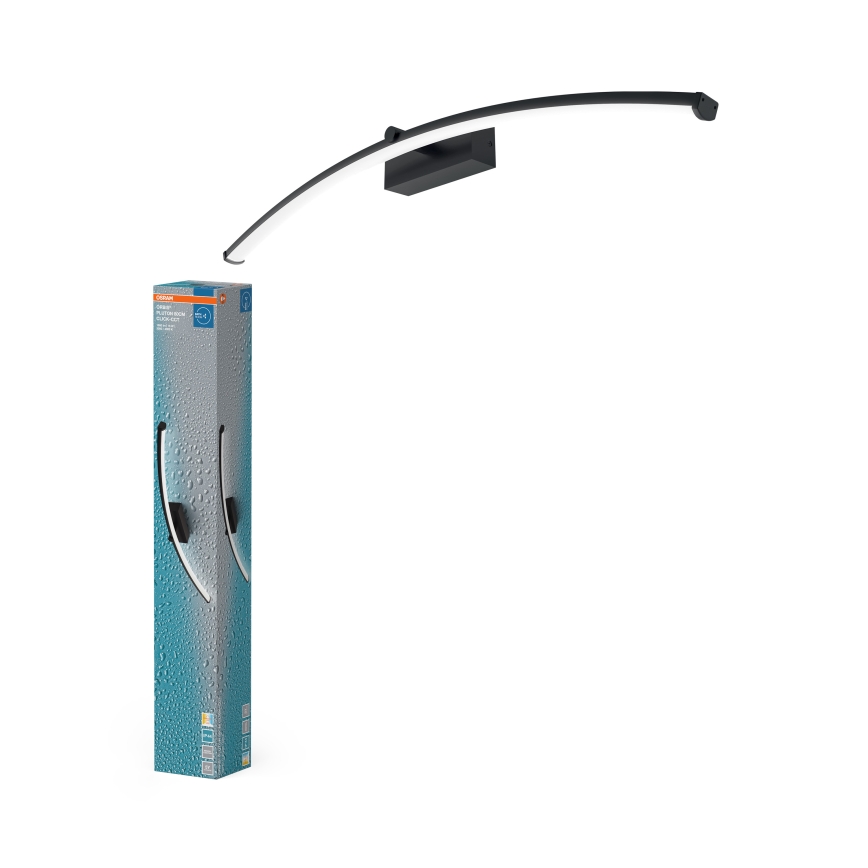 Osram - LED Spegelbelysning för badrum PLUTON LED/15W/230V 3000/4000K 80 cm IP44 svart