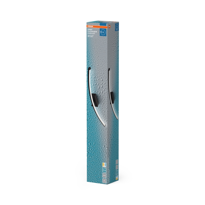 Osram - LED Spegelbelysning för badrum PLUTON LED/15W/230V 3000/4000K 80 cm IP44 svart