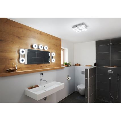 Osram - LED Dimmbar takarmatur för badrum SMART+ WAVE LED/24W/230V 3000-6500K IP44 Wi-Fi