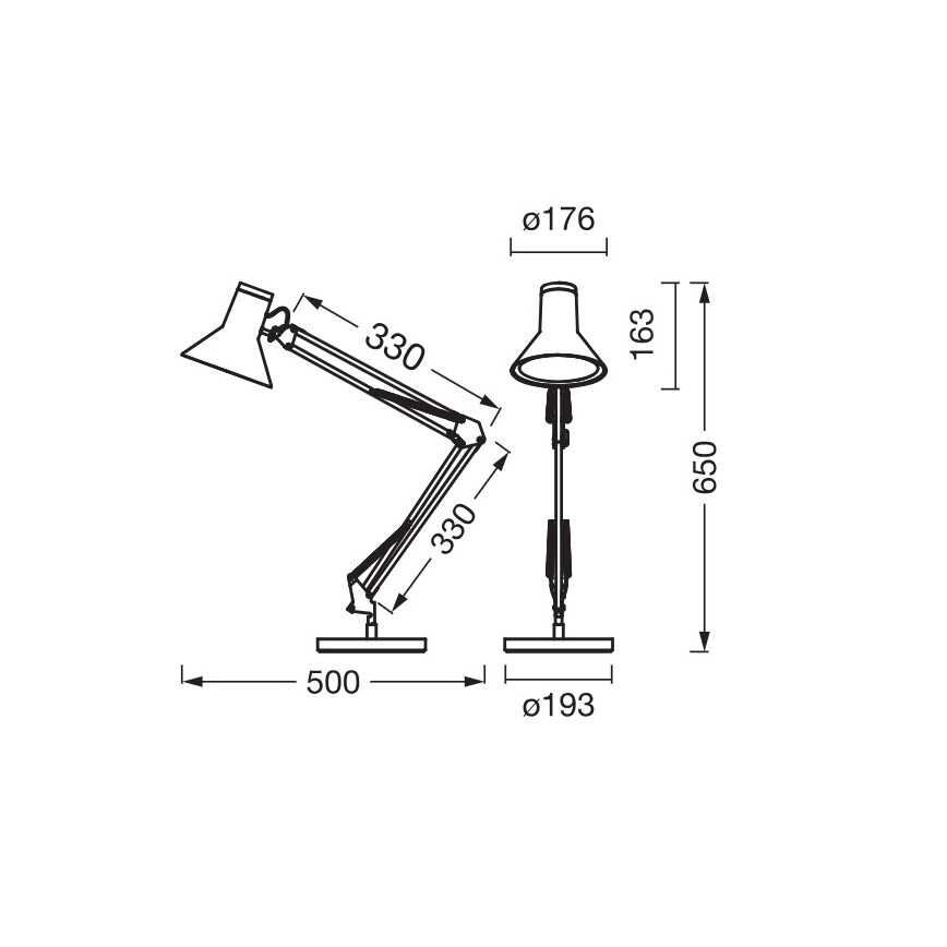Osram - LED dimbar bordslampa OFFICE LINE LED/9W/230V 3000K vit