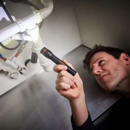 Osram - LED dimbar ficklampa LEDINSPECT TORCH 350 ESSENTIAL LED/4W/2xAAA IP44