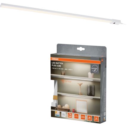 Osram - LED Dimmbar underskåpsarmatur med rörelsesensor BATTEN LED/11W/230V 2700/4000/6500K 81,7 cm vit