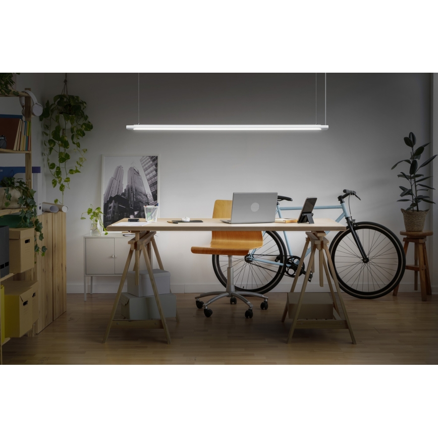 Osram - Dimmbar LED-pendel på kabel OFFICE LINE LED/40W/230V 4000K 120 cm vit
