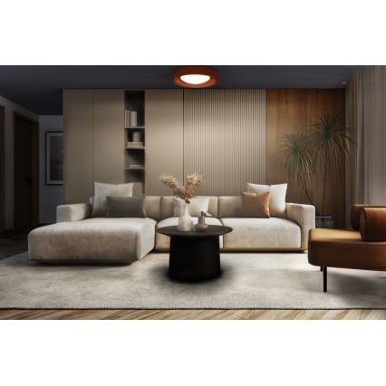 Osram - LED dimbart takarmatur ORBIS CONCRETE LED/24,5W/230V Ø 50 cm brun/betong