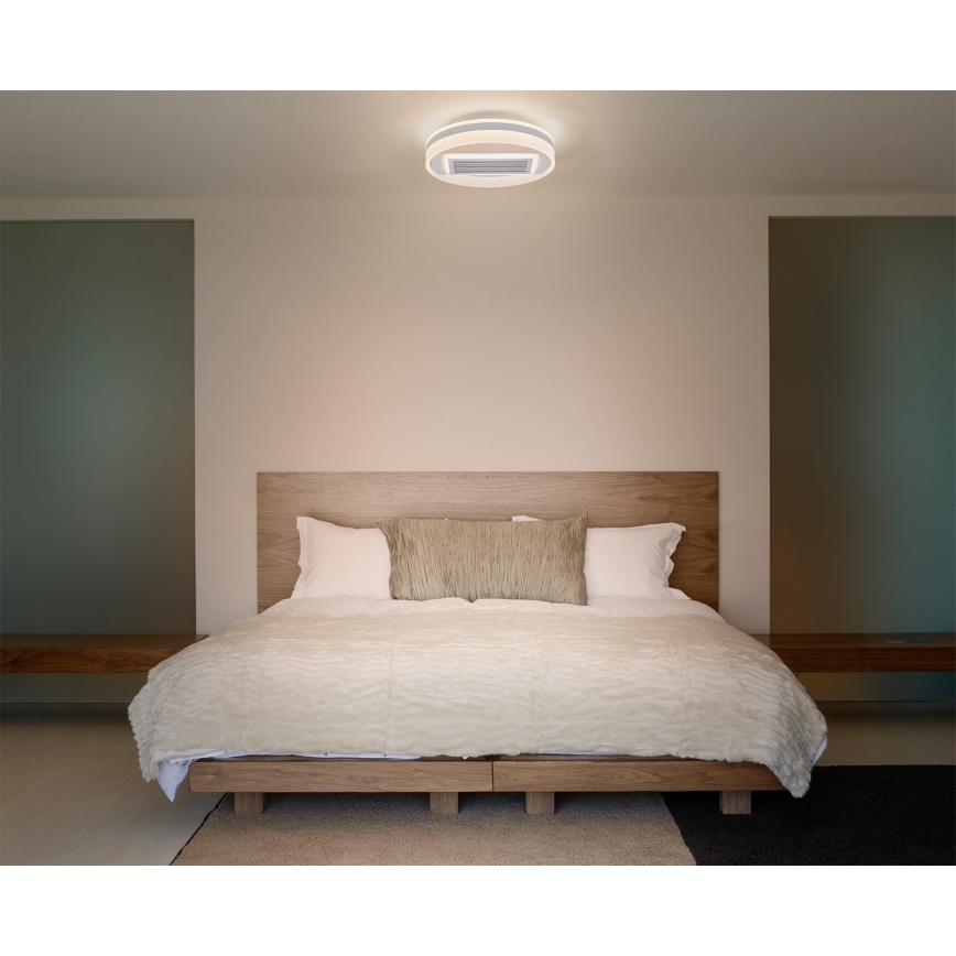 Osram - LED-dimbar taklampa med fläkt CEILING FAN LED/55W/230V 3000-6500K vit + fjärrkontroll