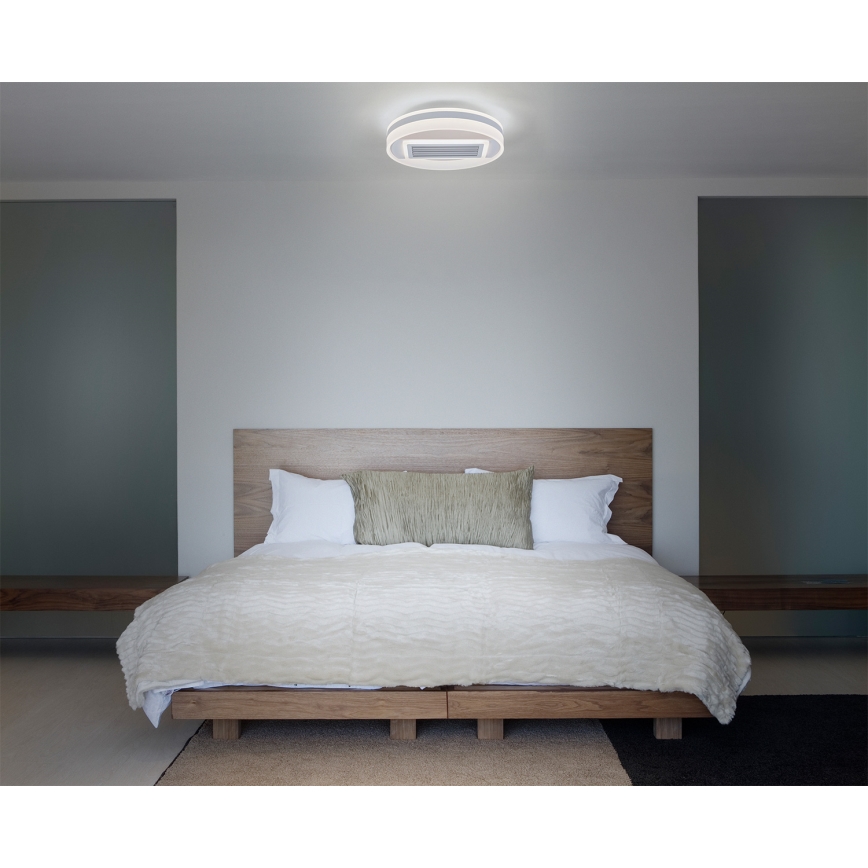 Osram - LED-dimbar taklampa med fläkt CEILING FAN LED/55W/230V 3000-6500K vit + fjärrkontroll