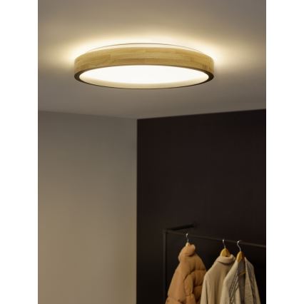 Osram - dimbar LED-taklampa MARIANO LED/36W/230V Ø 51 cm ek/svart