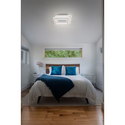 Osram - Dimmbar LED-taklampa med fläkt CEILING FAN LED/55W/230V 3000-6500K vit + fjärrkontroll