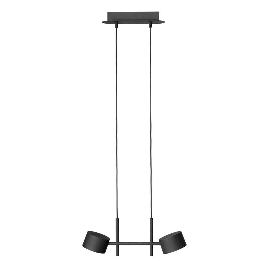 Osram - LED dimbar pendellampa med vajer DECOR KYOTO 2xLED/10W/230V Ra 90 svart