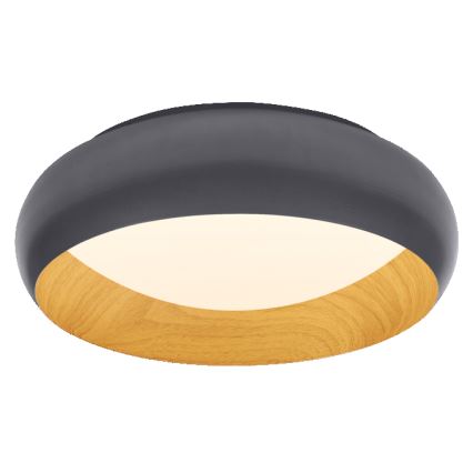 Osram - Dimbart LED-takarmatur ORBIS LIVIA LED/16W/230V Ø 30 cm antracit/brun