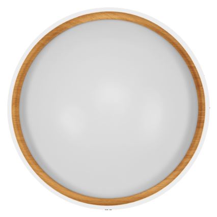 Osram - LED dimbar takarmatur ORBIS LIVIA LED/16W/230V Ø 30 cm vit/brun