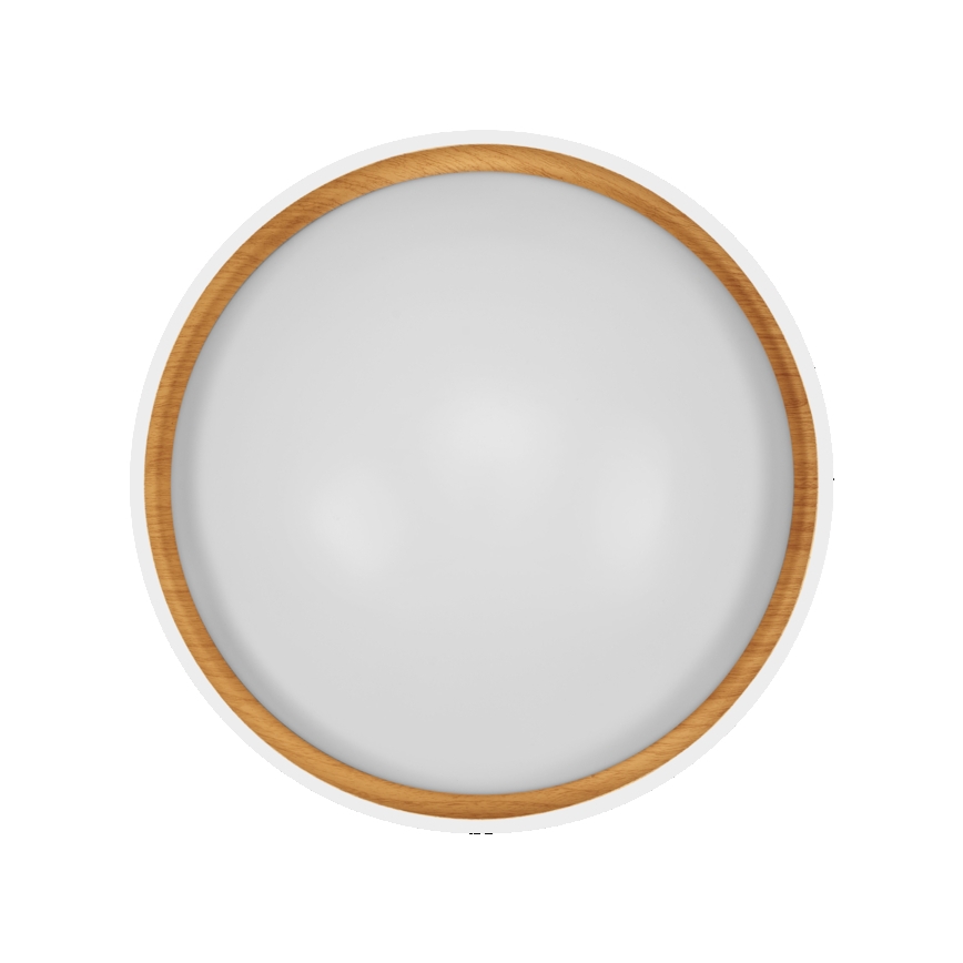 Osram - LED dimbar takarmatur ORBIS LIVIA LED/16W/230V Ø 30 cm vit/brun